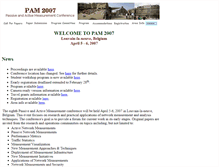 Tablet Screenshot of pam2007.info.ucl.ac.be