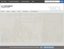 Tablet Screenshot of engineering.ucl.ac.uk