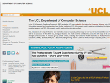 Tablet Screenshot of cs.ucl.ac.uk