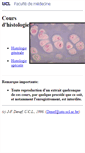 Mobile Screenshot of isto.ucl.ac.be