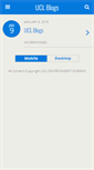 Mobile Screenshot of blogs.ucl.ac.uk