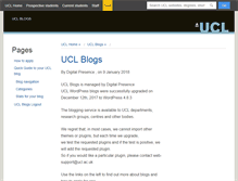 Tablet Screenshot of blogs.ucl.ac.uk